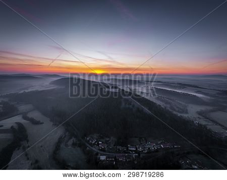 Točník Castle. The Area Where The Castle Stands Was Inhabited By People Two Thousand Years Ago, But 