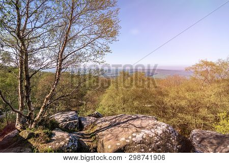 National Trust  Brimham Rocks On Brimham Moor Near Pateley Bridge In Yorkshire Dales National Park