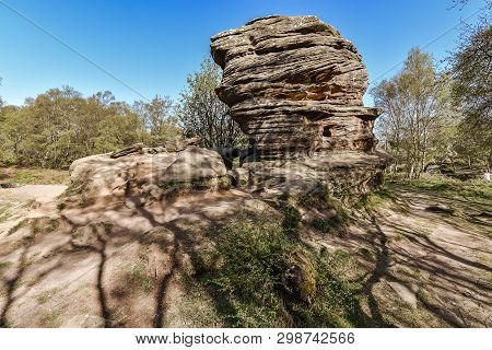 National Trust  Brimham Rocks On Brimham Moor Near Pateley Bridge In Yorkshire Dales National Park