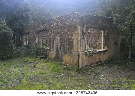 Abandoned Buildings Mine Of Sa Duchessa, Domusnovas