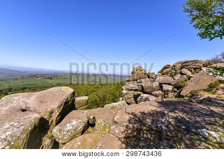 National Trust  Brimham Rocks On Brimham Moor Near Pateley Bridge In Yorkshire Dales National Park