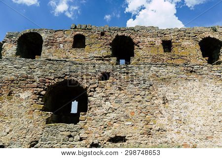 Belgorod-dniester Fortress. Ackermann. Photos Of Walls And Towers Of Fortifications. Fortress In The