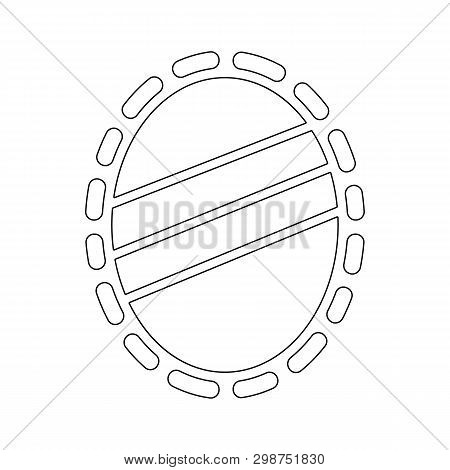 Bathroom Mirror Outline Icon. Bathroom And Sauna Element Icon. Premium Quality Graphic Design. Signs