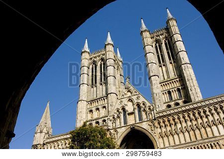 A View Of Lincoln Cathedral, Lincoln, Lincolnshire, United Kingdom - August 2009