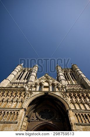 A View Of Lincoln Cathedral, Lincoln, Lincolnshire, United Kingdom - August 2009