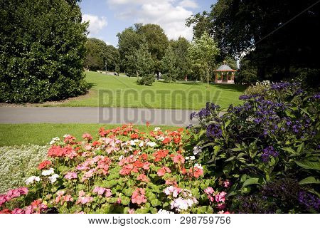 View Of The Arboretum In The East End Of Lincoln, Lincolnshire, Uk - August 2009