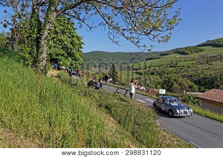 Marchampt, France, May 1, 2019 : Tour De France Automobile, Born In 1899, Was A Unique Event, With A