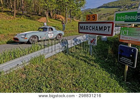 Marchampt, France, May 1, 2019 : Tour De France Automobile, Born In 1899, Was A Unique Event, With A