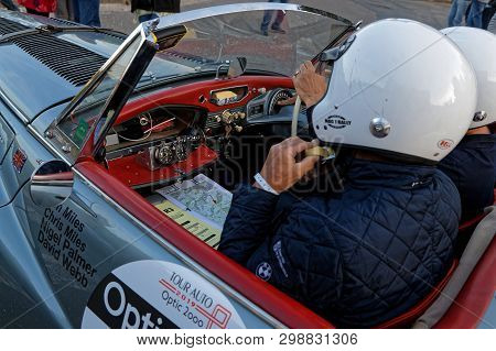 Marchampt, France, May 1, 2019 : Tour De France Automobile, Born In 1899, Was A Unique Event, With A