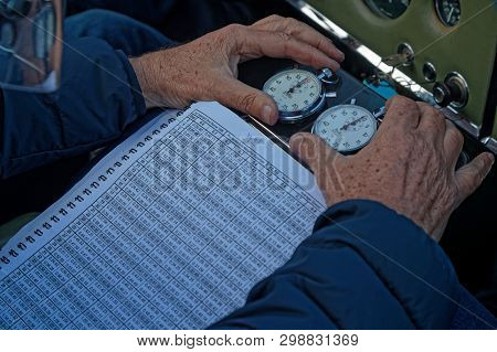 Marchampt, France, May 1, 2019 : Tour De France Automobile, Born In 1899, Was A Unique Event, With A
