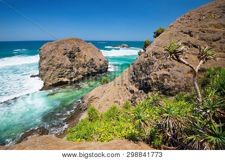 Lombok Island - The Beautiful Coastal Scenery Of Wae Beach
