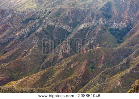 mountains in Anaga rural park, Tenerife
