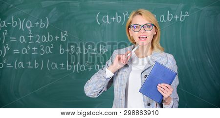 School Teacher Explain Things Well And Make Subject Interesting. Teaching Complex Multifaceted Activ