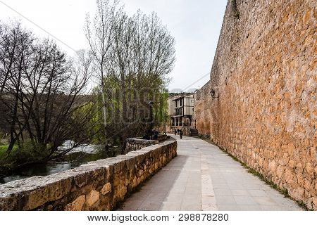 Scenic View Of The Old Medieval Town Of Covarrubias