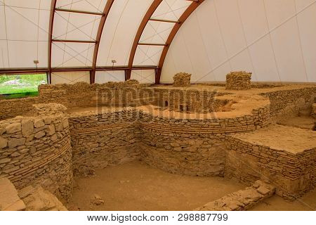 Archaeological Ruins Of The Ancient Roman Baths