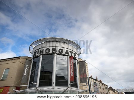 Huddersfield, West Yorkshire, Uk, October 2013, A View Of Kingsgate Shopping Centre