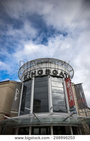 Huddersfield, West Yorkshire, Uk, October 2013, A View Of Kingsgate Shopping Centre