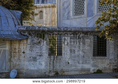 Stone Wall Texture Of Hagia Sophia