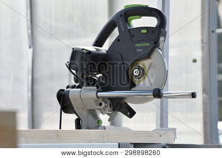 Vilnius, Lithuania - April 25: Festool Power Tools On April 25, 2019 In Vilnius Lithuania. Festool I