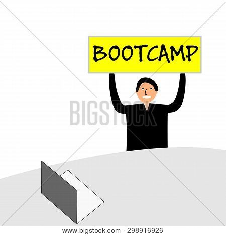 Banner With The Words 