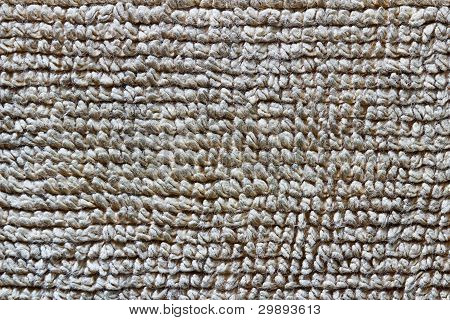 Detailní hnědý ručník textura