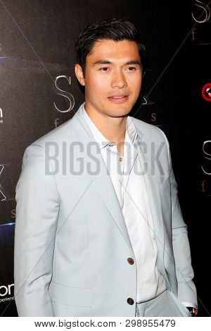 LAS VEGAS - APR 2:  Henry Golding at the 2019 CinemaCon - STX films at Caesars Palace on April 2, 2019 in Las Vegas, NV