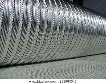 Corrugated Metal Pipe Are Used In Ventilation Systems