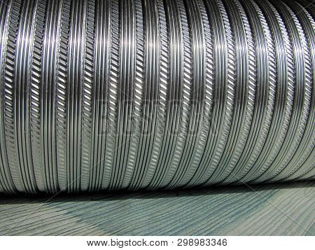 Corrugated Metal Pipe Are Used In Ventilation Systems