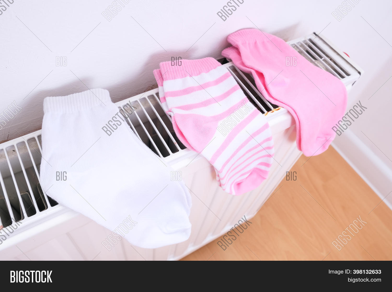 Cotton Socks Drying On Image & Photo (Free Trial) Bigstock