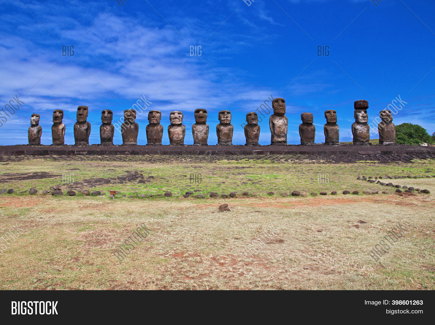 Rapa Nui. Statue Moai Image & Photo (Free Trial) Bigstock