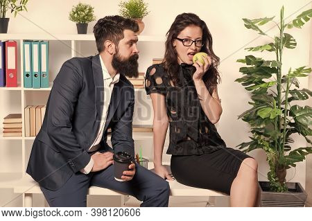 Lunch Time. Office Couple. Office Flirt. Career Company. Flirting And Seduction. Sexy Secretary. Off