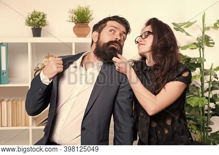 Office Flirt. Career Company. Office Couple. Flirting And Seduction. Sexy Secretary And Manager. Off