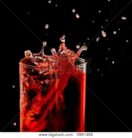 Glas Wasser