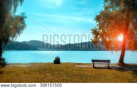 Palcmanska Masa Lake, Near The Village Of Dedinky, Slovakia