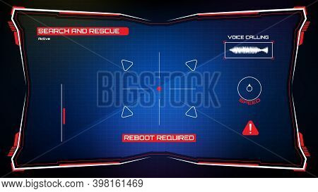 vector robot at target