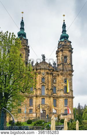 Basilica Of The Fourteen Holy Helpers, Germany.  The Late Baroque-rococo Basilica, Designed By Balth