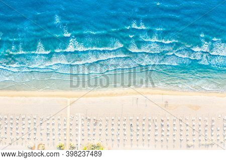 Aerial View Of Iztuzu Beach In Dalyan, Turkey
