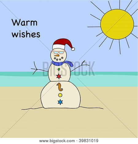 Zonnige Kerstmis