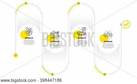 Car Service, E-mail And Creativity Line Icons Set. Timeline Process Infograph. Recruitment Sign. Rep