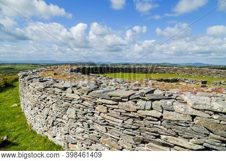 Knockdrum hill-top circular stone fort, County Cork, Ireland