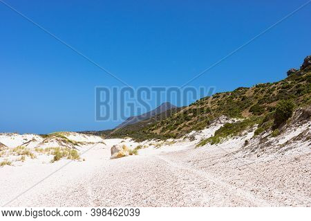 Coastal Sand Dune Landscape Of Fish Hoek, Cape Town
