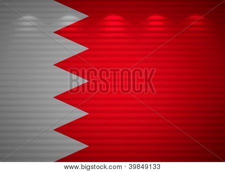 Parete Bahraini, bandiera, sfondo astratto
