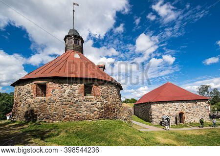 Korela Fortress At The Town Of Priozersk, Leningrad Oblast, Russia