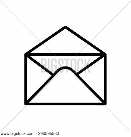 Mail Icons Isolated. Email Vector Stock Symbol Eps10 On White Background