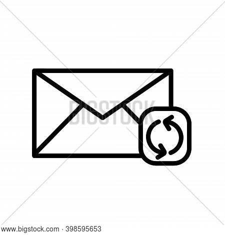 Mail Icons Isolated. Email Vector Stock Symbol Eps10 On White Background