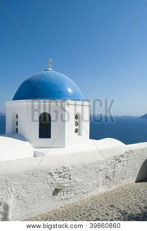 Oia dorp op het eiland Santorini Griekenland