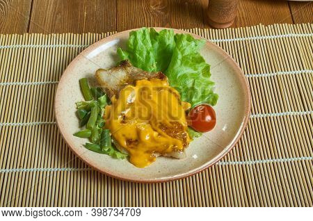 Pork Chops And Sauce Poivrade
