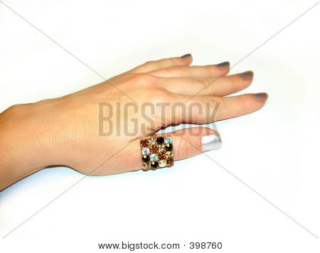 Ring auf der einen Seite 1