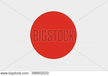 National Flag Of Japan, Asian Country Flag.