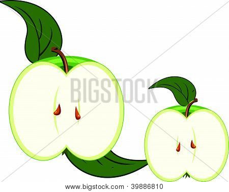 Maçãs verdes